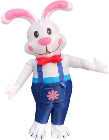 زي ارنب عيد الفصح القابل للنفخ زي ارنب منفوخ بذلة فاخرة للحفلات التنكرية للبالغين in Kuwait