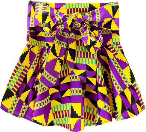 SHENBOLEN Women African Print Dashiki Tradition Waist Belts One Size in Saudi Arabia