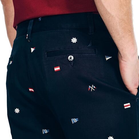 Nautica Men's Printed Pant, Navy Seas in Saudi Arabia