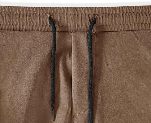 GORGLITTER Men's Drawstring Waist Cargo Pants Baggy Flap Pocket Side Y2K Streetwear Pants in Saudi Arabia