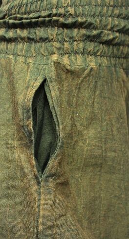 Shopoholic Fashion Unisex Stonewashed Plain Hippy Harem Trouser in Kuwait