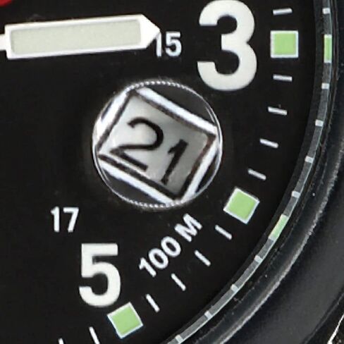 Bertucci Dx3 Super - Black Dial / Black Case- 95 Black Nylon Band in Saudi Arabia