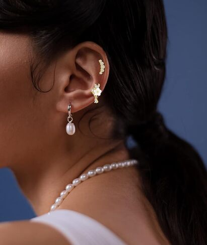 FIRAZIO 12 جهاز كمبيوتر شخصى 16G الغضروف حلق 316L الفولاذ المقاوم للصدأ تشيكوسلوفاكيا أقراط متدلية للنساء الرجال فراشة زهرة القلب هيبولرجينيك أقراط مسطحة الظهر الزنمة الأريكة اللولب ثقب المجوهرات in Kuwait