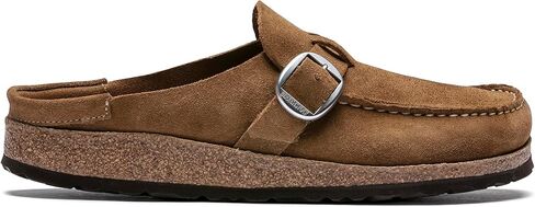 Birkenstock Unisex Buckley Clog, Tea Suede, Size 38 EU (7-7.5 M US Women) in Kuwait