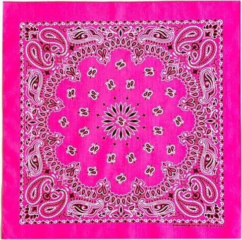 Neon Bandana Pack Set, 22", Pack of in Saudi Arabia