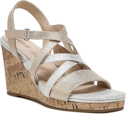 LifeStride Women's Indigo Strappy Wedge Sandal in Saudi Arabia