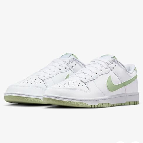 Nike Men's Dunk Low Retro White/Honeydew (DV0831 105) - 9 in Saudi Arabia