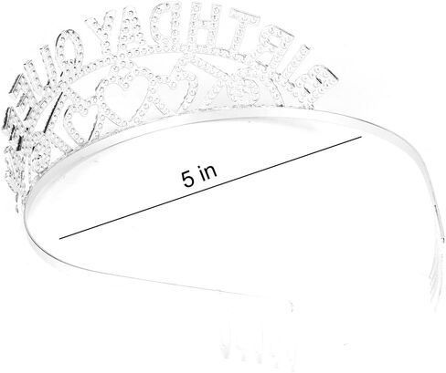 AOPRIE Birthday Crowns for Women Tiaras for Women Crowns for Girls Crystal Tiara Crowns For Women in Kuwait