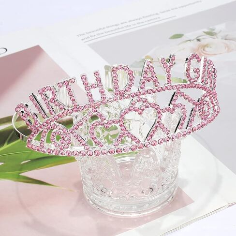 AOPRIE Birthday Crowns for Women Tiaras for Women Crowns for Girls Crystal Tiara Crowns For Women in Kuwait