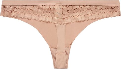 ملابس داخلية نسائية من Jessica Simpson - عبوة من 6 سراويل داخلية دانتيل من الألياف الدقيقة (S-XL) in Kuwait