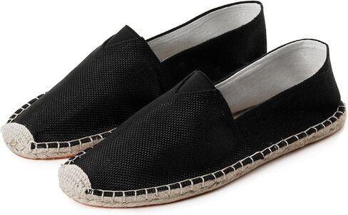 حذاء HYVEKOKA Espadrilles للرجال مع قماش كلاسيكي كاجوال أنيق وسهل الارتداء in Saudi Arabia