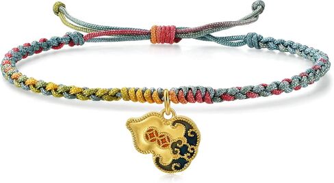 CHOW SANG SANG Cultural Blessings 999 Gold Gourd (Wulu) Blessing Bracelet for Women 92605B | 8.6 Inches, (22 CM) in Saudi Arabia