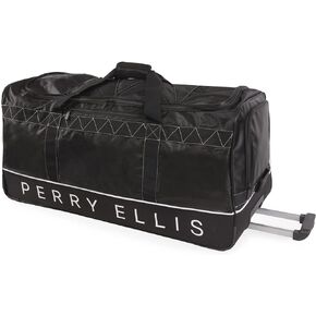 Perry Ellis Men's Extra Large 35" Rolling Duffel Bag-A335