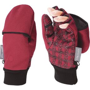 VITAL SALVEO- Outdoor 3WARM Unisex Half Finger Gloves Windproof Non Slip Fingerless Fleece Winter Gloves in Kuwait