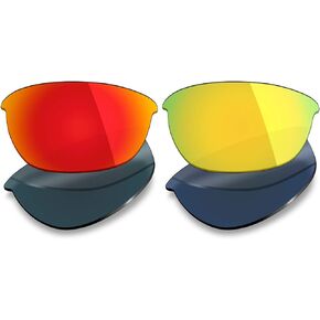 Mryok 2 Pair Polarized Replacement Lenses for Oakley Half Jacket 2.0 Sunglass - Options