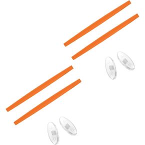 SAUCER Replacement Nose Pieces Pads & Earsocks Temple Sleeve Rubber Kit for Oakley Big Square Wire Sunglass in Kuwait