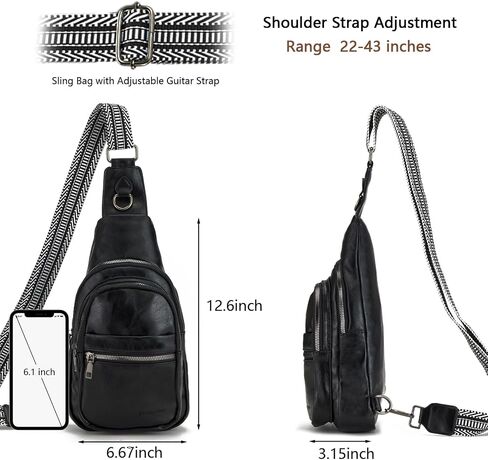 Seoky Rop Crossbody Bag for Women Small Sling Bag Leather Shoulder Cross Body Bag for Travel in Saudi Arabia