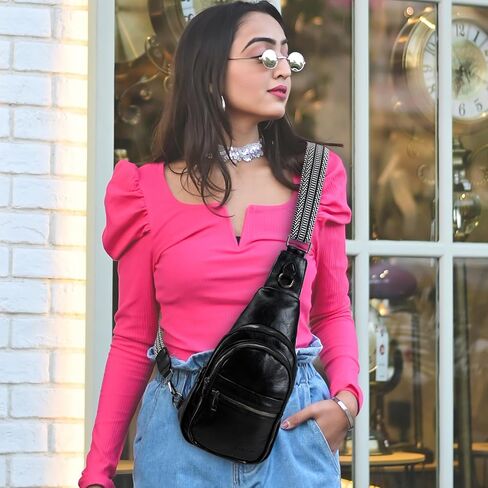 Seoky Rop Crossbody Bag for Women Small Sling Bag Leather Shoulder Cross Body Bag for Travel in Saudi Arabia