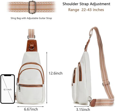 Seoky Rop Crossbody Bag for Women Small Sling Bag Leather Shoulder Cross Body Bag for Travel in Saudi Arabia