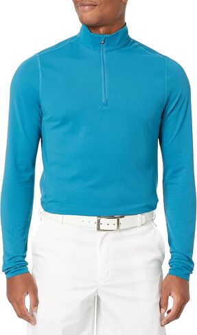 Cutter & Buck Men's Drytec UPF 50+ Cotton Advantage Zip Mock Pullover in Saudi Arabia