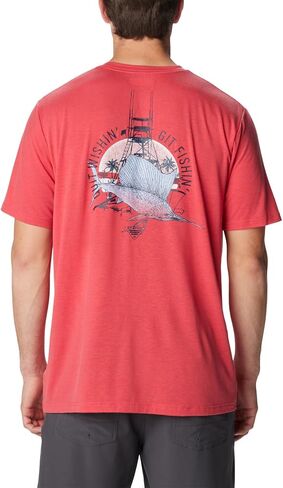 Columbia Men's PFG Sail Tower Tech Tee Short Sleeve in Saudi Arabia