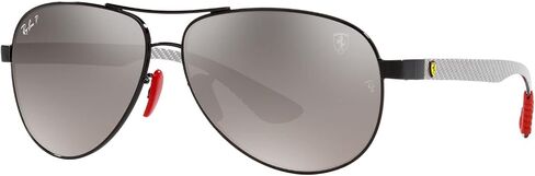 Ray-Ban Rb8331m Scuderia Ferrari Collection Aviator Sunglasses in Saudi Arabia