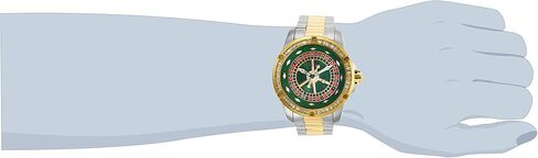 Invicta Men's Specialty Automatic Watch with Stainless Steel Strap, Silver, Gold, 26 (Model: 28716) in Saudi Arabia
