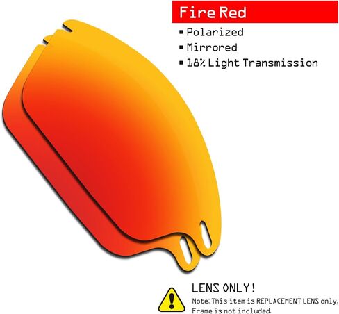 SmartVLT Men's Replacement Lenses for Oakley Fast Jacket OO9097 Sunglass - More Options in Saudi Arabia