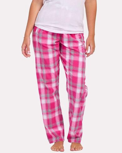 Phi Mu Flannel Pajama Pants - Sorority Sleepwear - Pink Plaid Pjs Sleep Bottoms - Pledge Gift in Saudi Arabia