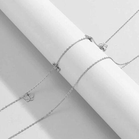 Butterfly Waist Chain Gold Silver Waist Belly Chain Bohemian Multi-layer Waist Chain Beach Bikini Body Jewelry Accessories for Women and Girls in Saudi Arabia
