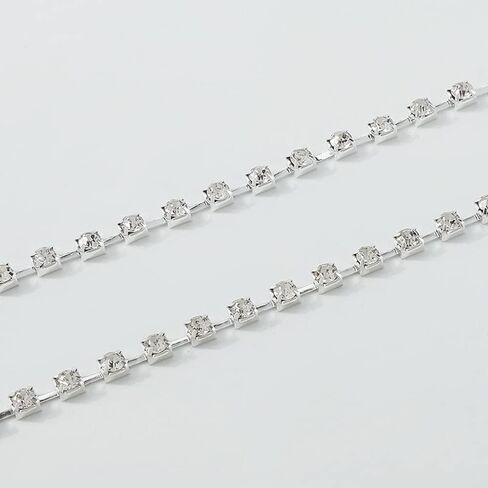 Jumwrit Rhinestone Leg Chain Layered Body Chain Silver Thigh Chain Tennis Body Chain Heart Waist Chain Bling Belly Chain for Women Girls in Saudi Arabia