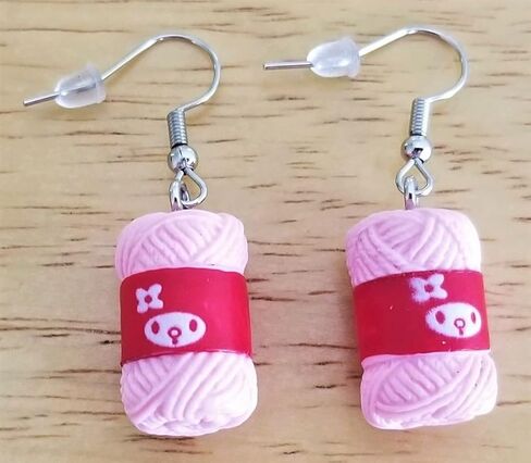Yarn Earrings Knitter Gift Crocheter Gift Crafter Gift Yarn Ball Charm Knitting Sewing Crocheting Jewelry Knit Earrings Crochet Earrings in Saudi Arabia