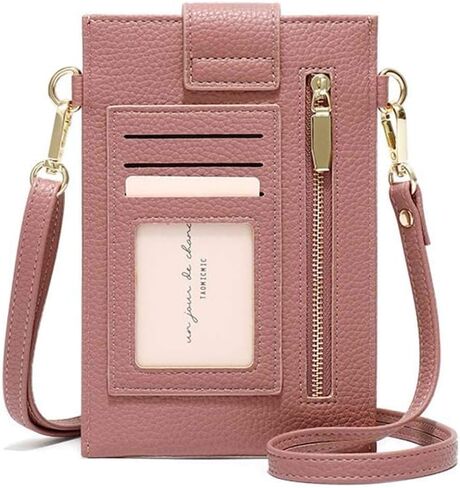 Valentoria Womens Crossbody Cellphone Bag Small Shoulder Purse Card Wallet Satchel Pouch in Saudi Arabia