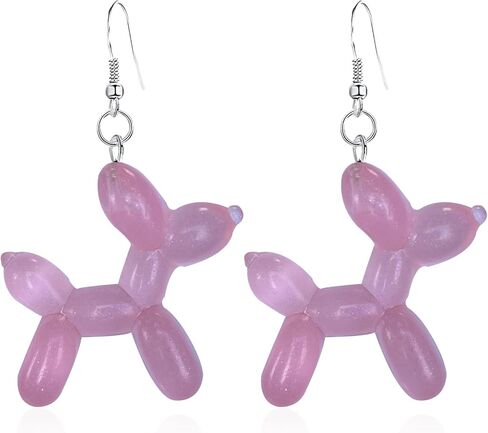 Resin Sweet Dog Dangle Earrings Drop Animal Jewelry For Women Girl Gift Charm Accessories in Saudi Arabia
