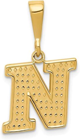 Jewels By Lux Solid 14K Gold Initial A Charm in Saudi Arabia