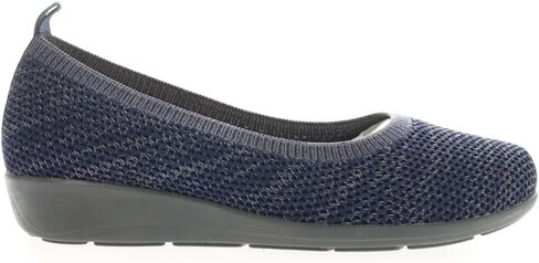 Propet Womens Yen Ballet Flat Flats Casual - Black in Saudi Arabia