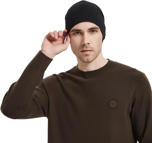 Shed Bones Beanie EMF Beanie 5G Hat Faraday Knit Cap in Saudi Arabia