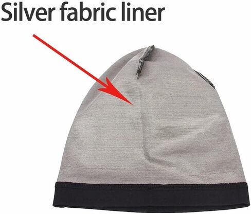 Shed Bones Beanie EMF Beanie 5G Hat Faraday Knit Cap in Saudi Arabia