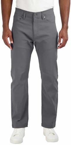 Gerry Men's Relaxed Fit Comfort Stretch Venture Commuter Pant (Gray, 40x29) in Saudi Arabia
