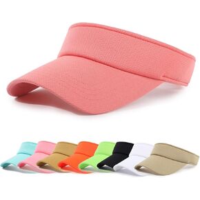 Sun Visor Hat Adjustable Velcro Outdoor Sports Cap for Men Women Adults