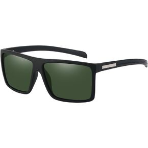 2020 VentiVenti Men’s Classic Style Square Polarized Sunglasses Plastic Lightweight Eyewear UV Protection For Driving