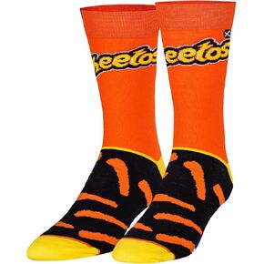 جوارب Odd Sox، Fun Crew للرجال، وجبات خفيفة Nacho، Doritos، Cheetos، Funyun Prints