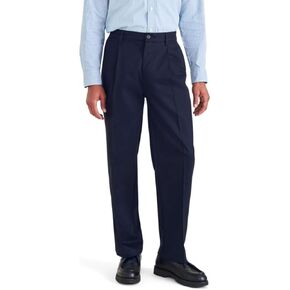 Dockers Men's Relaxed Fit Signature Iron Free Khaki with Stain Defender Pants-Pleated in Saudi Arabia