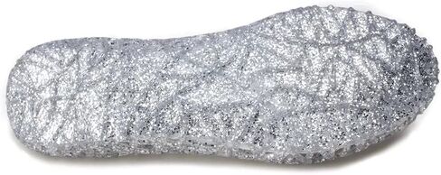 Women's Jelly Sandals Ballet Shoes Slip On Flats Hollow Out Loafers in Saudi Arabia