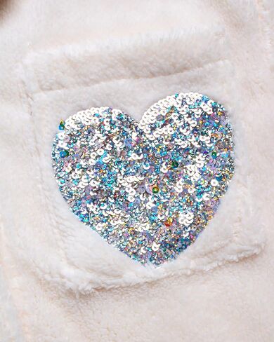 طقم جاكيت قميص للفتيات من Instagirl - قطعتين من سترة صوف الشيربا المريحة وتي شيرت - مجموعة ملابس الشباب للفتيات (7-16) in Kuwait