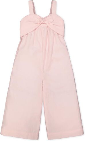 Hope & Henry Girls' Bow Front Wide Leg Jumpsuit in Saudi Arabia