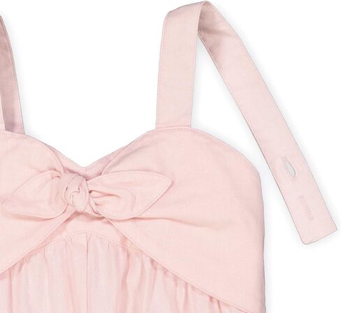 Hope & Henry Girls' Bow Front Wide Leg Jumpsuit in Saudi Arabia
