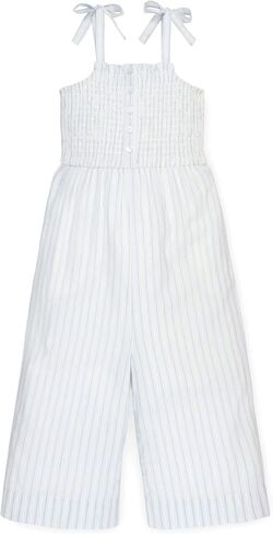 Hope & Henry Girls' Bow Front Wide Leg Jumpsuit in Saudi Arabia