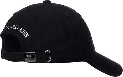 U.S. Polo Assn. Small Polo Pony Logo Baseball Hat, 100% Cotton, Adjustable Cap in Saudi Arabia
