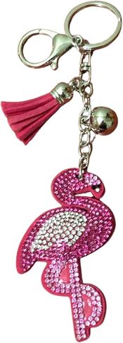 Popfizzy Rhinestone Keychains for Women, Bling Purse Charms, Birthday Gifts for Her, Backpack Key Chains, Handmade Bag Charms in Kuwait